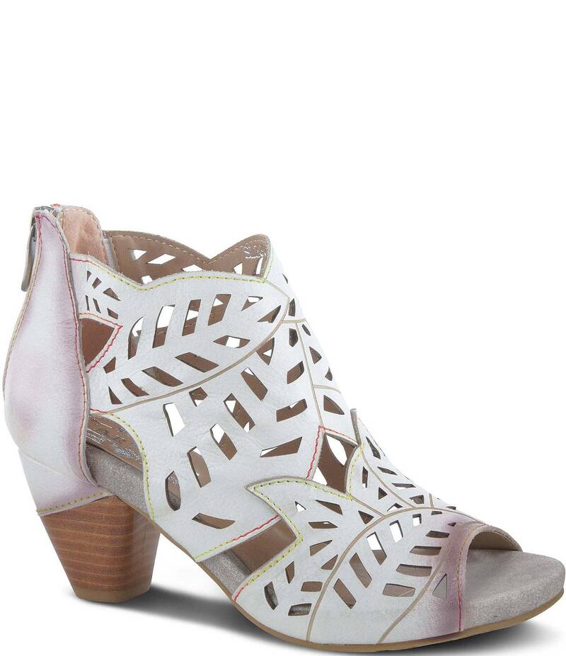 ラリティステ レディース シューズ ブーツ・レインブーツ なめし革 L\u0027ARTISTE Icon Leather Shooties Off White 象牙色 レディース靴-その他-ブーツ