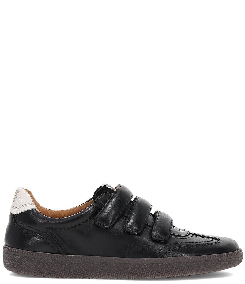 フライ レディース ボトムス カジュアルパンツ スニーカー レザー Frye Milly Leather 3 Strap Hook-and-Loop Sneakers Black ブラック｜ReVida 店