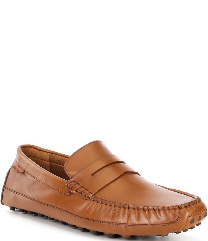 コールハーン メンズ シューズ スリッポン・ローファー ローファー Cole Haan Men's Davies Grand Penny Driver Loafers British Tan/Java タン