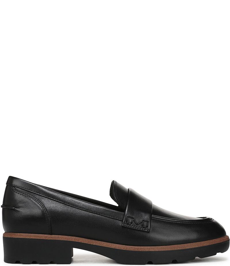 バイオニック レディース シューズ パンプス レザー ローファー Vionic Cleo Leather Penny Loafers Black ブラック