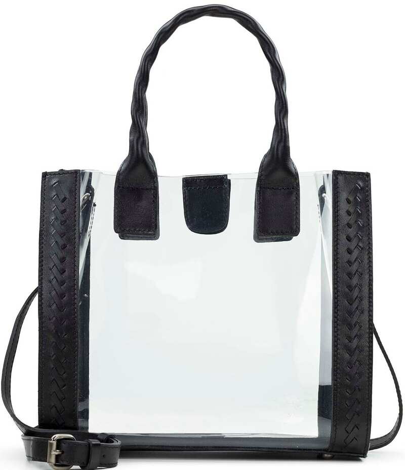 パトリシアナシュ レディース バッグ トートバッグ Patricia Nash Clear Curry Tote Bag Clear/Black ブラック|ReVida 店
