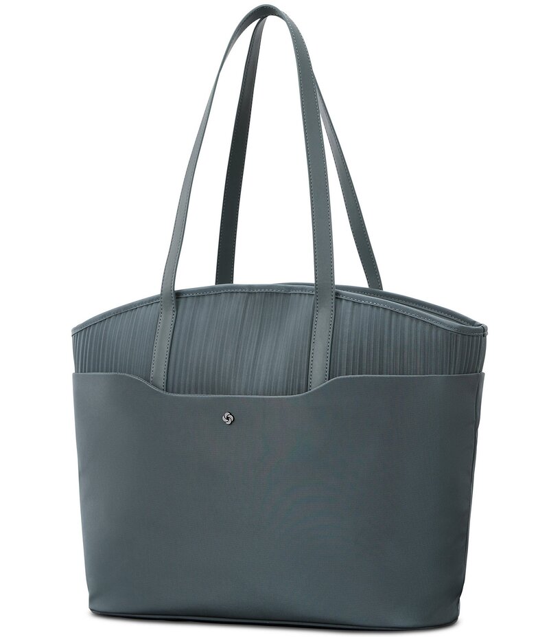 サムソナイト レディース バッグ トートバッグ Samsonite Silhouette 18 Women's Tote Slate Blue スレート|ReVida 店