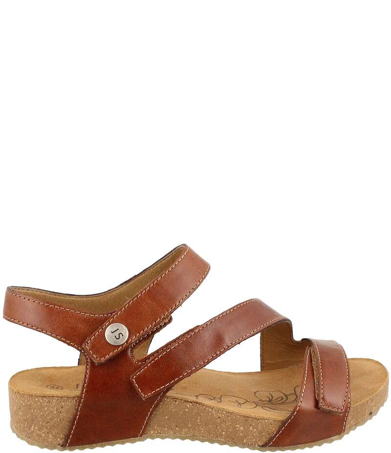 ジョセフセイベル レディース シューズ サンダル レザー Josef Seibel Tonga 25 Leather Strap Sandals Camel キャメル｜ReVida 店