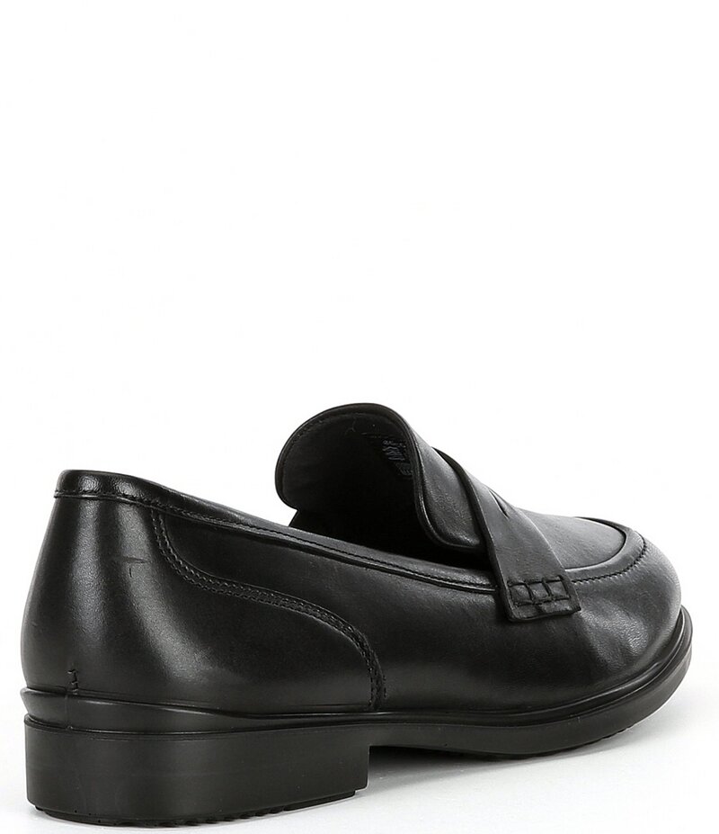 エコー レディース シューズ パンプス レザー ローファー ECCO Women's Classic15 Leather Penny Loafers Black ブラック
