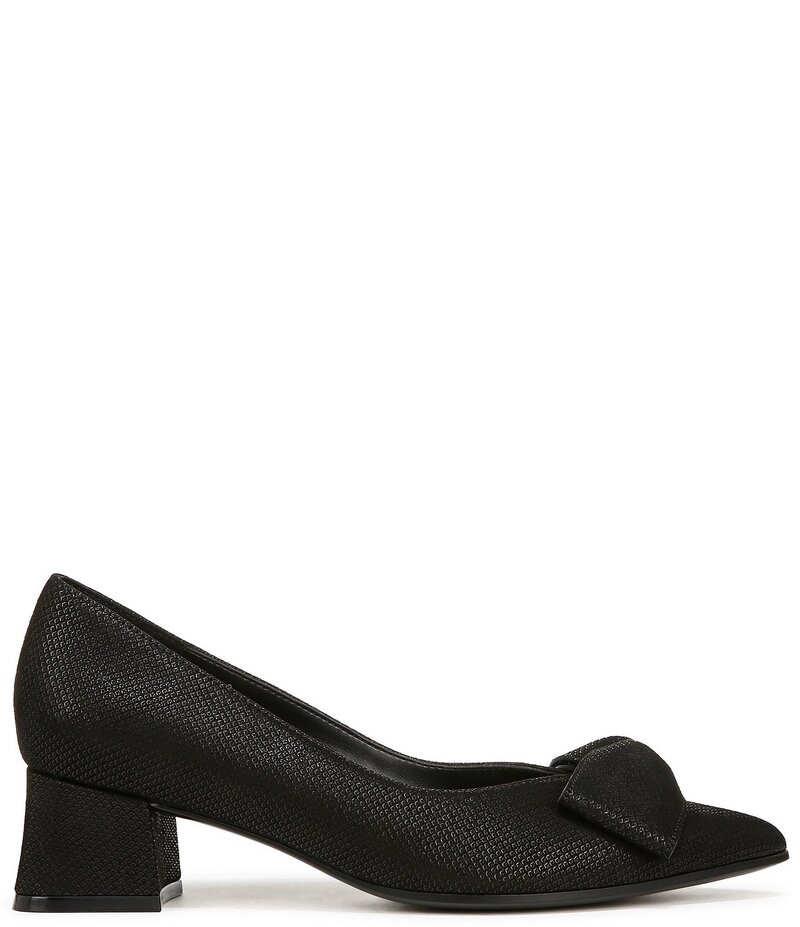 ナチュライザー レディース シューズ パンプス スエード Naturalizer Mavis Glossy Suede Bow Pumps Black ブラック