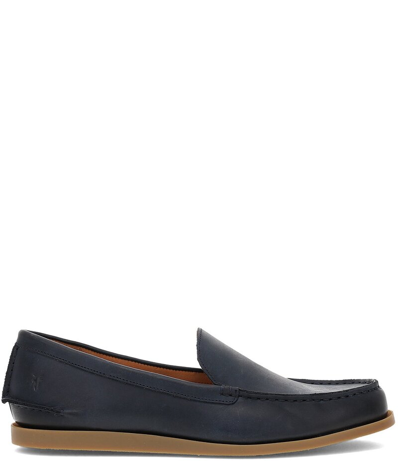 フライ メンズ シューズ スリッポン・ローファー レザー ローファー Frye Men's Mason Leather Slip On Loafers Indigo インディゴ