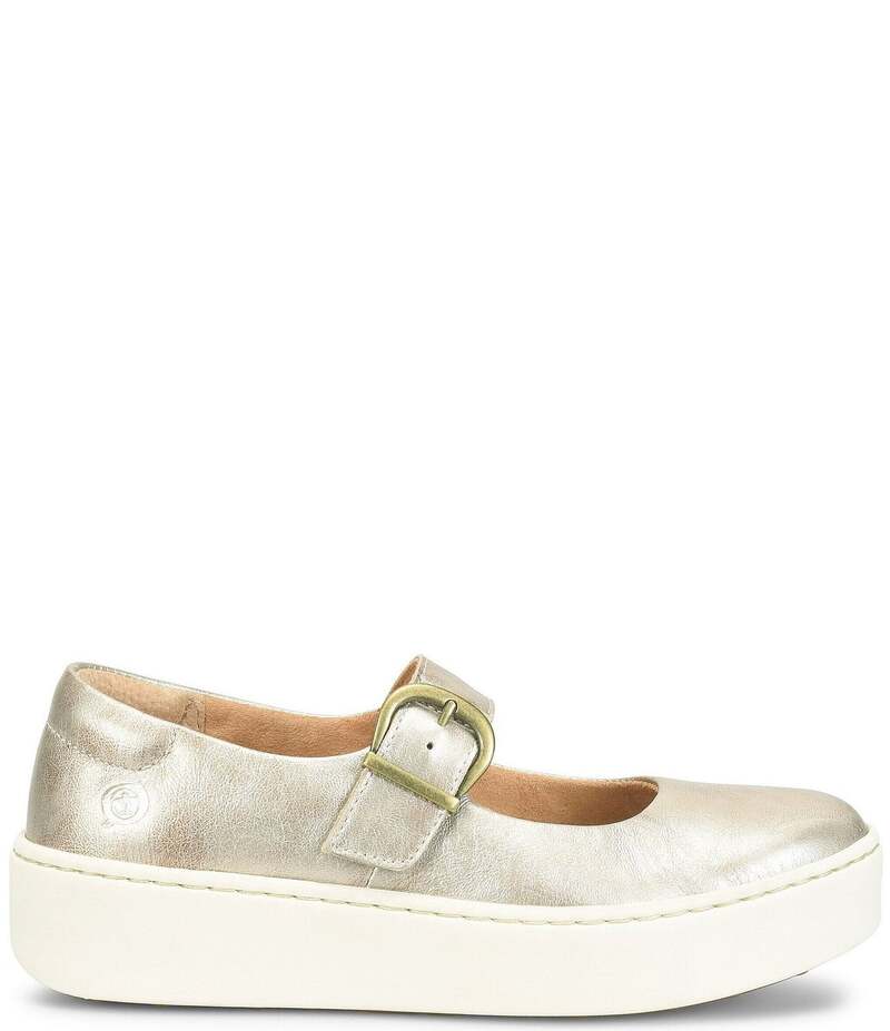 ボーン レディース シューズ パンプス プラットフォーム レザー Born Mira Leather Platform Mary Janes Gold ゴールド 20,576円