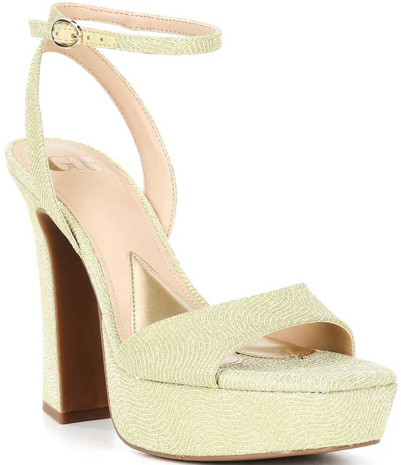 ジービー レディース シューズ サンダル プラットフォーム キャップ ケープ GB Dream-Scape Glitter Platform Dress Sandals Fern|ReVida 店