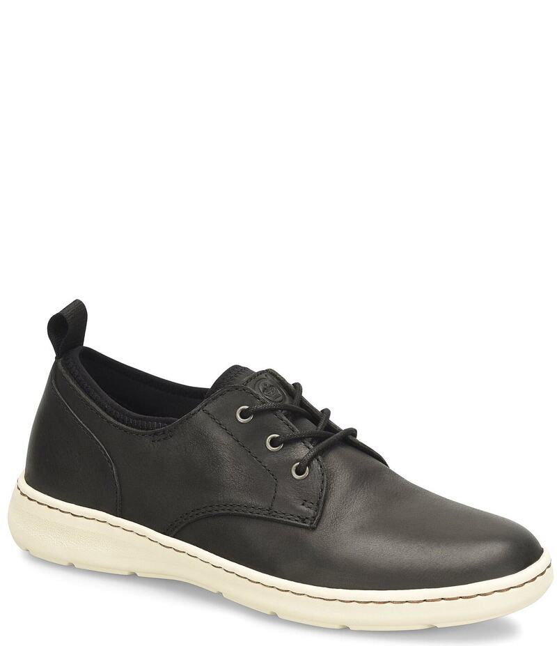 ボーン メンズ シューズ ドレスシューズ スニーカー レース レザー Born Men's Marcus Leather Lace Up Sneakers Black ブラック|ReVida 店