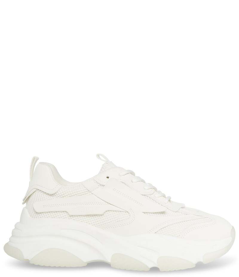 スティーブ マデン メンズ シューズ ドレスシューズ スニーカー レース Steve Madden Men's Possess Lace Up Sneakers White ホワイト