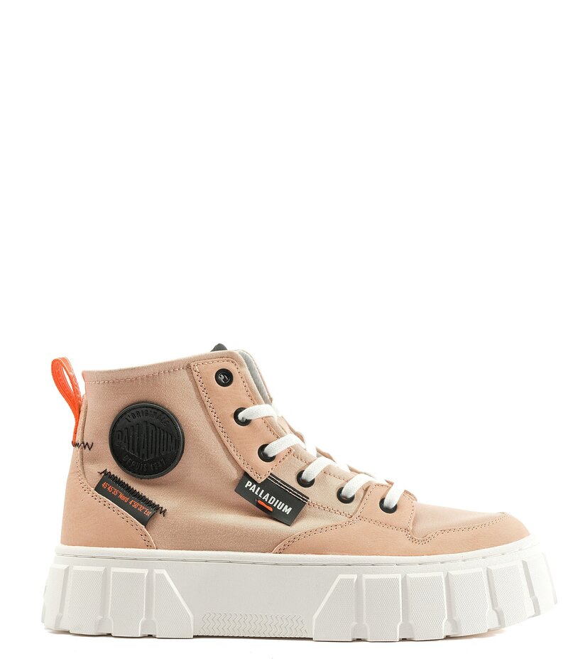 パラディウム レディース ボトムス カジュアルパンツ スニーカー Palladium Women's Pallatower Hi Top Sneakers Nude Dust|ReVida 店