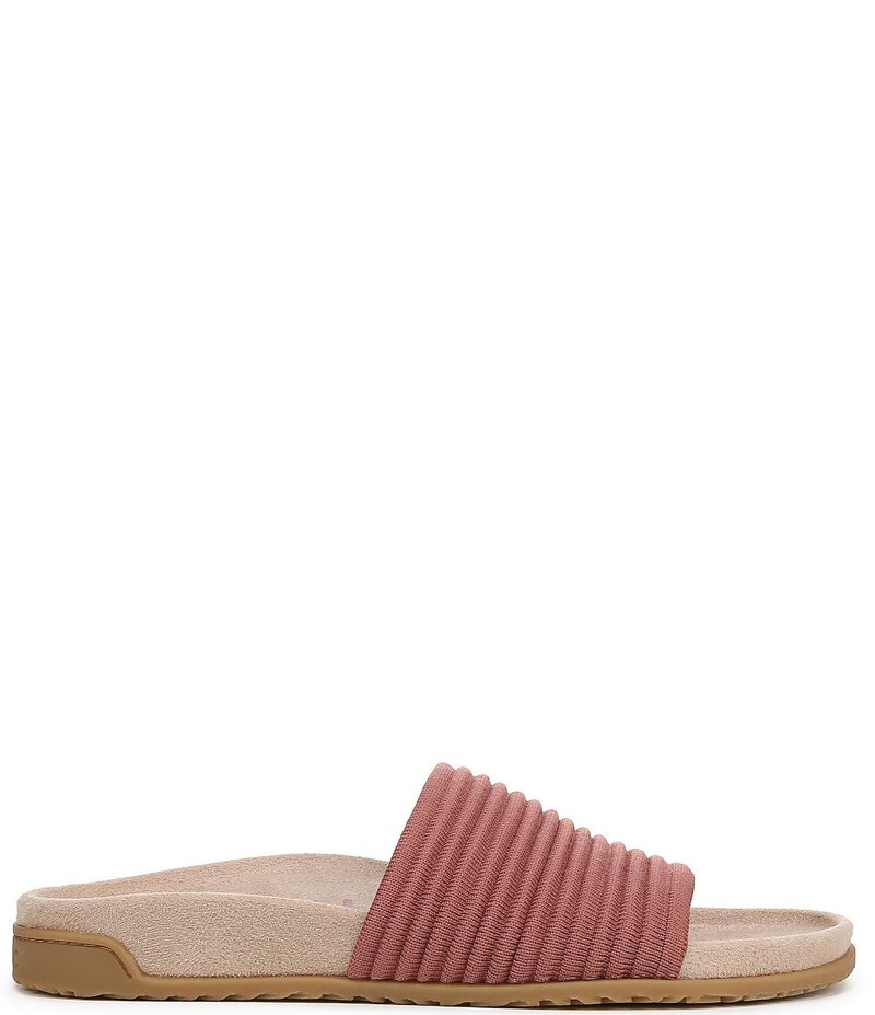 バイオニック レディース シューズ パンプス サンダル ニット Vionic Evie Compression Knit Slide Sandals Withered Rose｜ReVida 店 20,221円