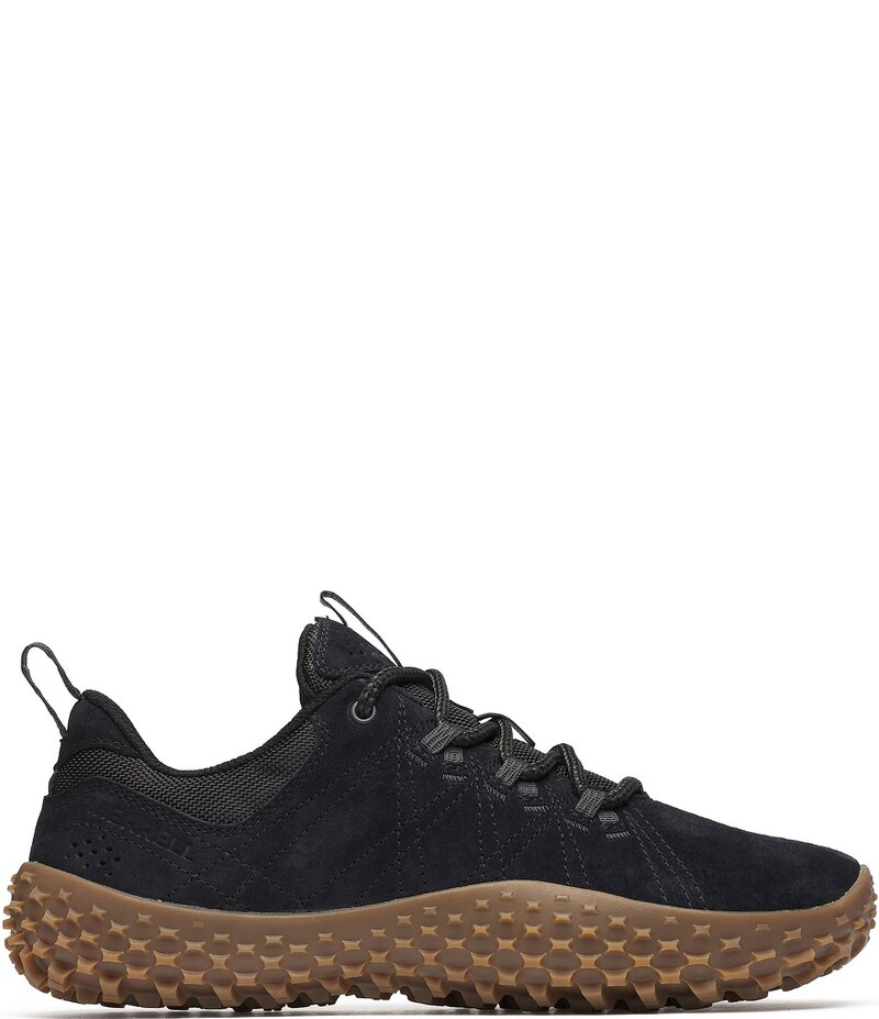 メレル レディース シューズ スニーカー スエードクロス Merrell Women\u0027s Wrapt Suede Sneakers Black/Gum 黒いこと