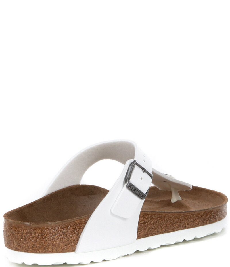ビルケンシュトック レディース シューズ パンプス サンダル Birkenstock Women Gizeh Adjustable Strap Thong Sandals White ホワイト