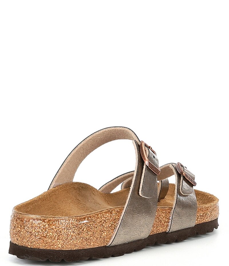 ビルケンシュトック レディース シューズ パンプス サンダル Birkenstock Women's Mayari Adjustable Buckle Criss Cross Toe Loop Sandals Graceful Taupe トープ