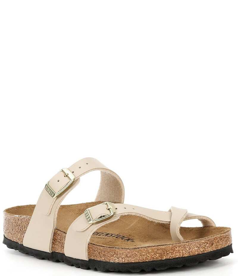 ビルケンシュトック レディース シューズ パンプス サンダル Birkenstock Women Mayari Adjustable Buckle Criss Cross Toe Loop Sandals Sandcastle