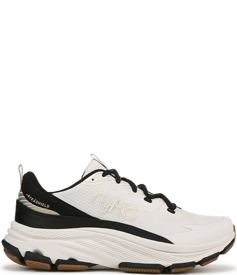 ライカ レディース シューズ スニーカー Ryka Women's Devoted RS Walking Sneakers White Black ホワイト|ReVida 店