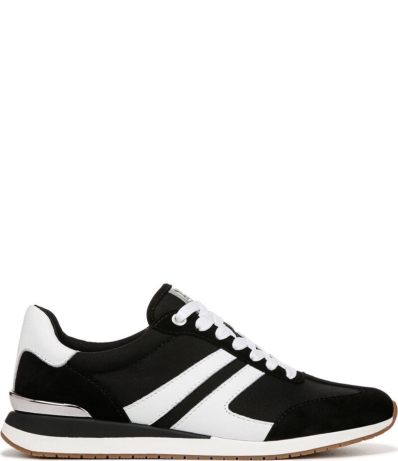 ナチュライザー レディース シューズ スニーカー レース Naturalizer Lorena Lace Up Sneakers Black/White ホワイト