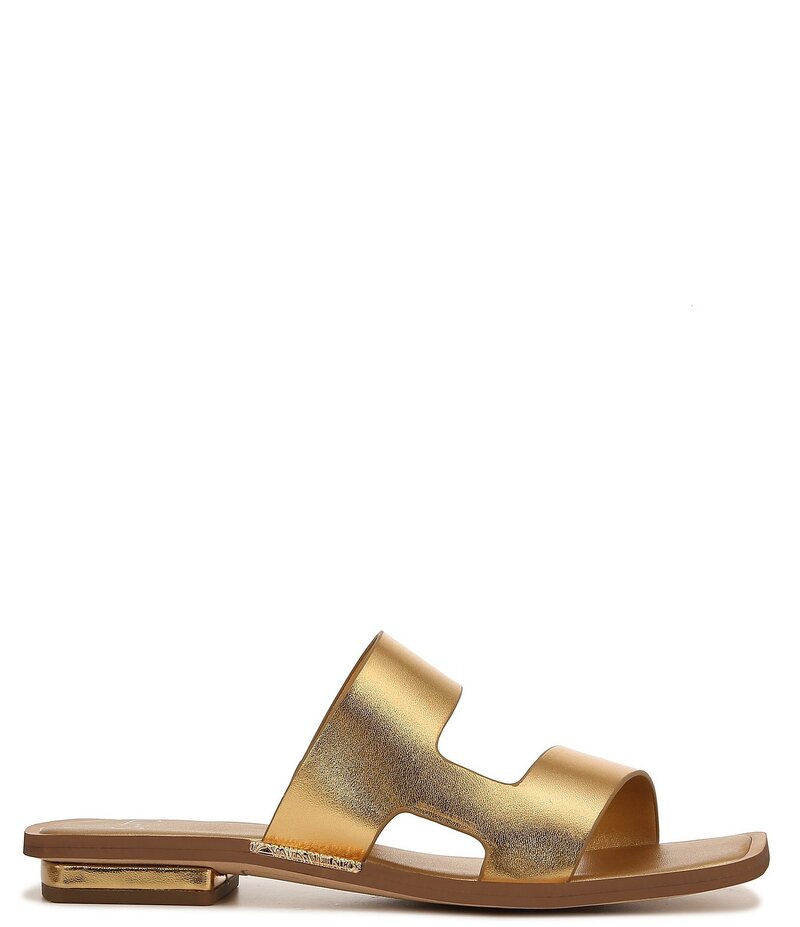 フランコサルト レディース シューズ パンプス サンダル トール Sarto by Franco Sarto Emily Metallic Slide Sandals Gold ゴールド レディース靴-パンプス