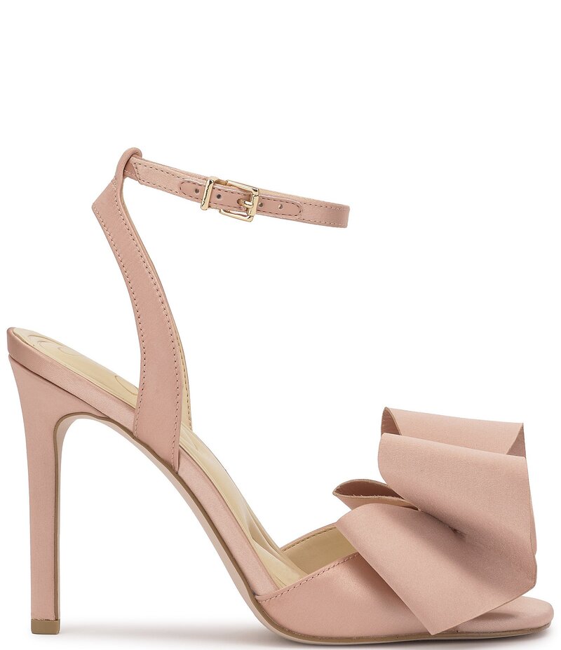 ジェシカシンプソン レディース シューズ サンダル サテン Jessica Simpson Olivine Satin Bow Dress Sandals Blush ブラッシュ