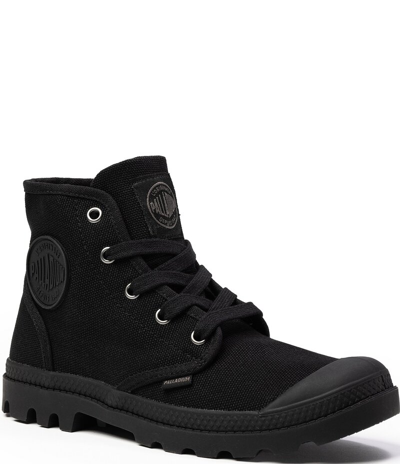 パラディウム レディース ボトムス カジュアルパンツ スニーカー Palladium Women's Pampa Hi-Top Lug Sole Sneakers Black ブラック