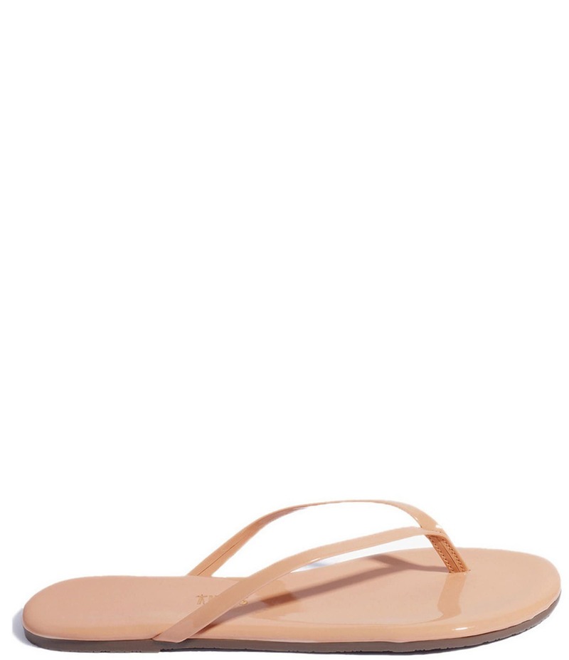 ティキーズ レディース シューズ サンダル レザー TKEES Lilly Glosses Patent Leather Thong Sandals Sunkissed