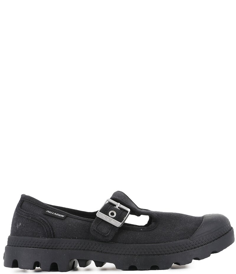 パラディウム レディース シューズ パンプス Palladium Women's Pampa Washed Canvas Mary Janes Black ブラック