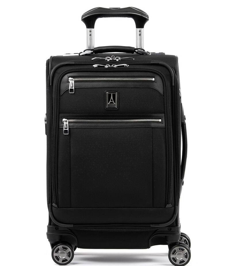 旅行労働者階級 レディース 御徒面子 旅行バッグ 足し加える大いさ Travelpro PlatinumR Elite 20 Expandable Business Plus Carry-On Spinner Suitcase Shadow Black 黒いこと