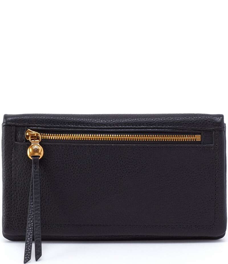 ホボ レディース 付属品 紙入れ HOBO Lumen Continental Wallet Black 黒いこと