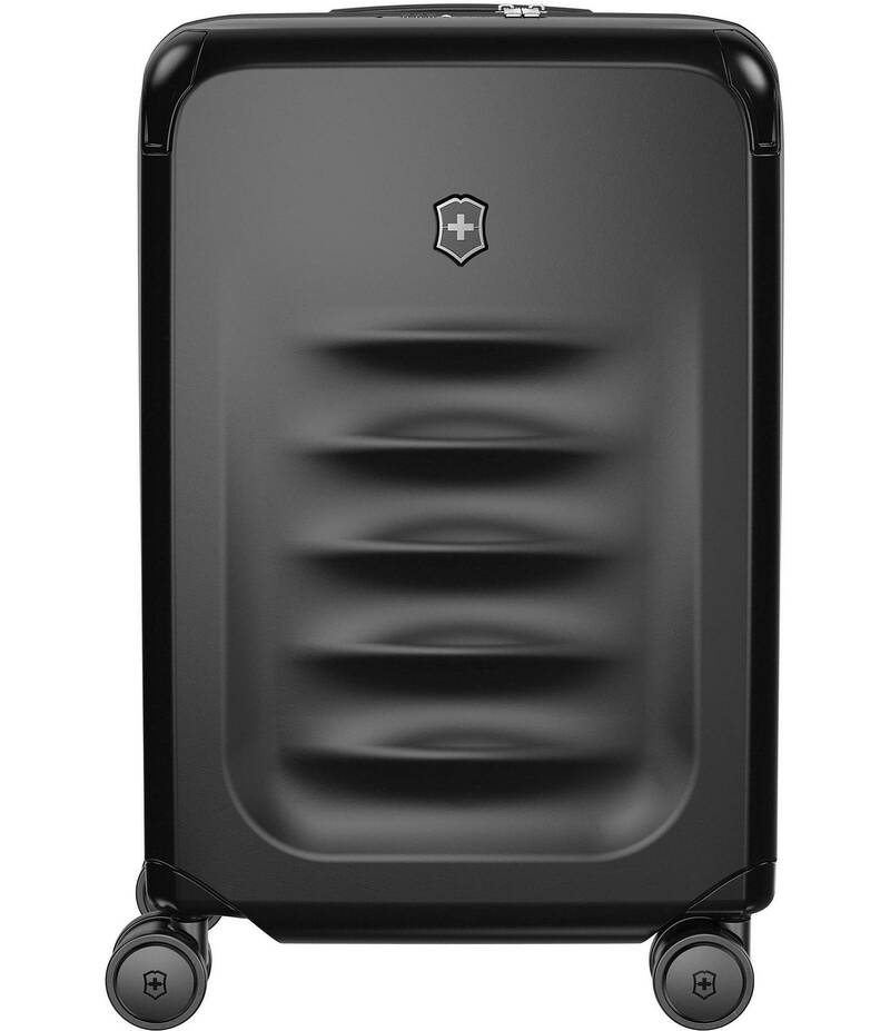 ビクトリノックス レディース バッグ スーツケース プラスサイズ Victorinox Spectra 3.0 Frequent Flyer Plus Carry On 22 Hardside Spinner Suitcase Black ブラック