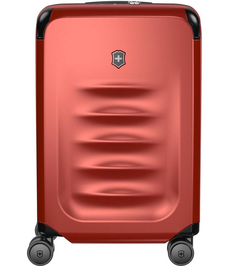 ビクトリノックス レディース バッグ スーツケース プラスサイズ Victorinox Spectra 3.0 Frequent Flyer Plus Carry On 22 Hardside Spinner Suitcase Red レッド