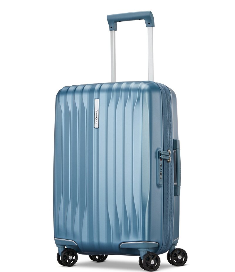 サムソナイト レディース バッグ スーツケース Samsonite Uplift 22 Hardside Carry-On Spinner Suitcase Elemental Blue ブルー