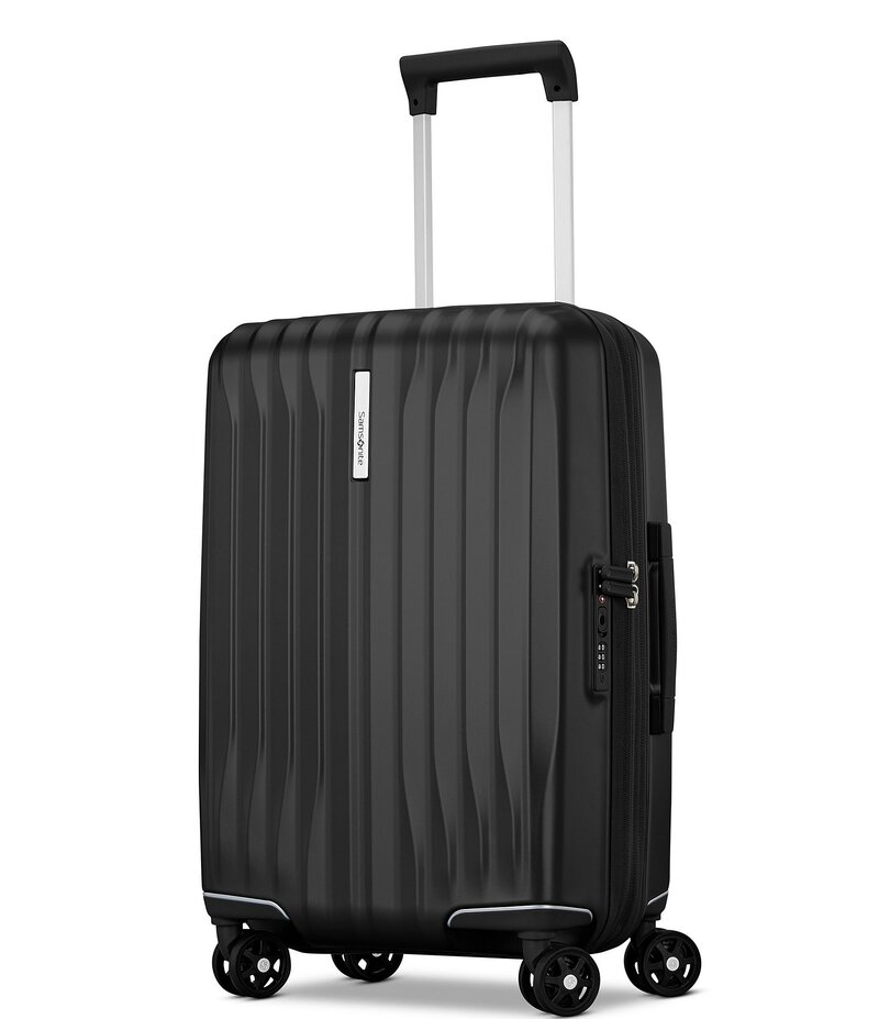 サムソナイト レディース バッグ スーツケース Samsonite Uplift 22 Hardside Carry-On Spinner Suitcase Phantom Black ブラック