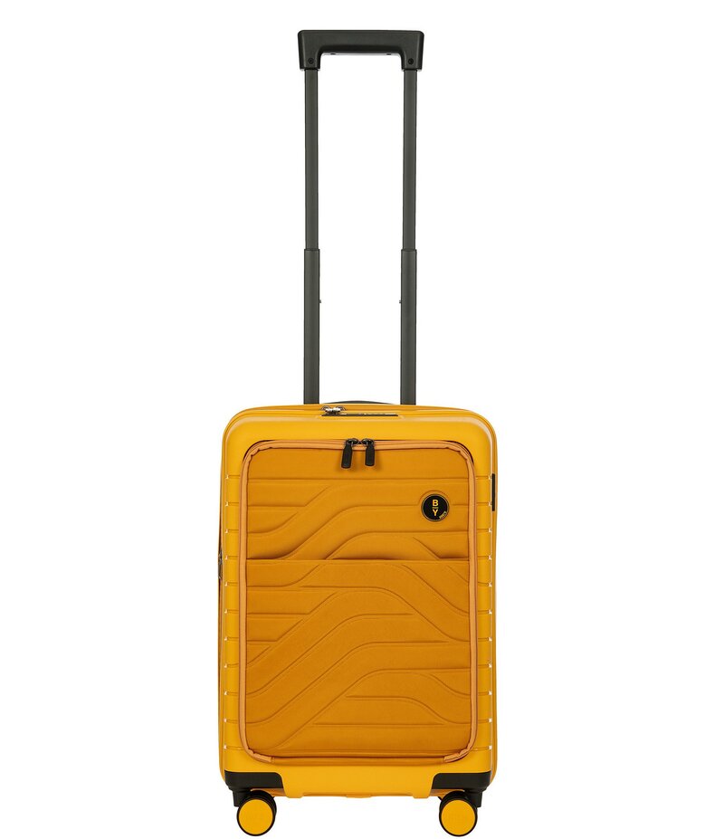 ブリックス レディース 御徒面子 旅行バッグ Bric\u0027s By Ulisse 21 Inch Expandable Spinner with Pocket Suitcase Mango