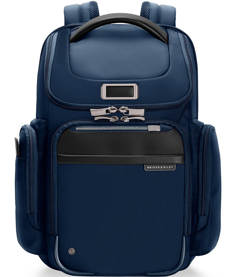 ブリグスアンドライリー レディース 御徒面子 旅行バッグ Briggs \u0026 Riley @work Medium Widemouth Backpack Navy 米国海軍
