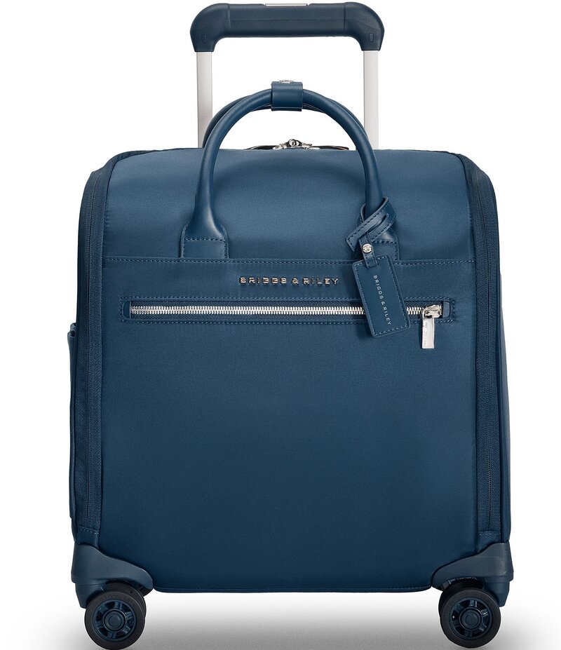 ブリグスアンドライリー レディース 御徒面子 旅行バッグ 踵 Briggs \u0026 Riley Rhapsody Wheeled Cabin Bag Navy 米国海軍