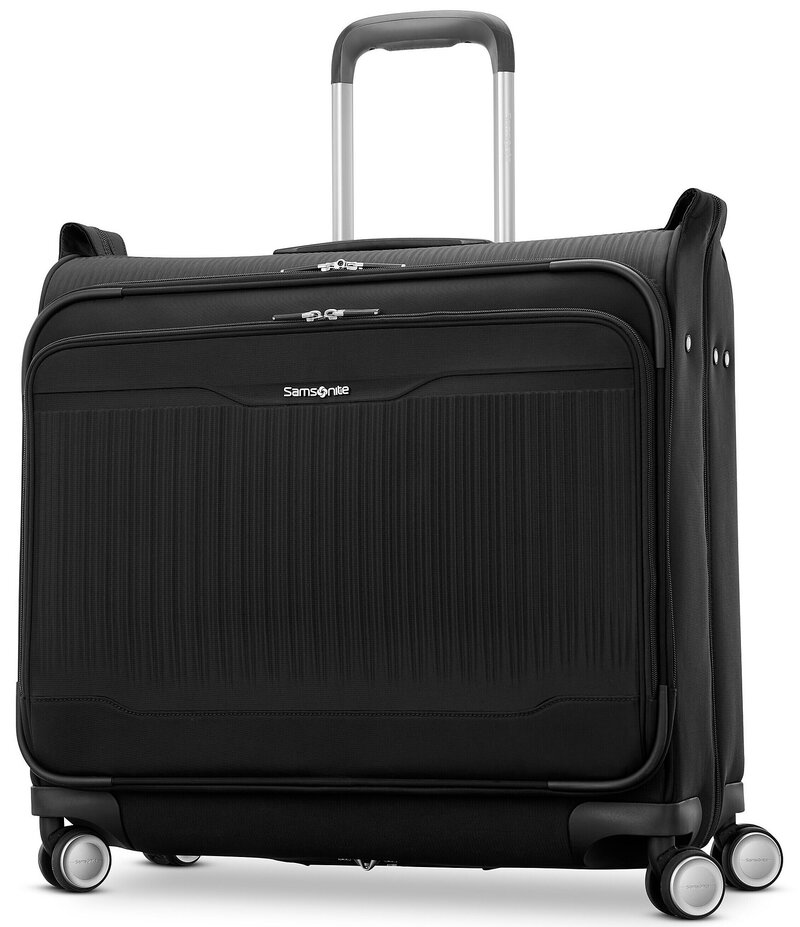 サムソナイト レディース 御徒面子 旅行バッグ Samsonite Silhouette 18 Softside Gartment Bag Spinner Black 黒いこと