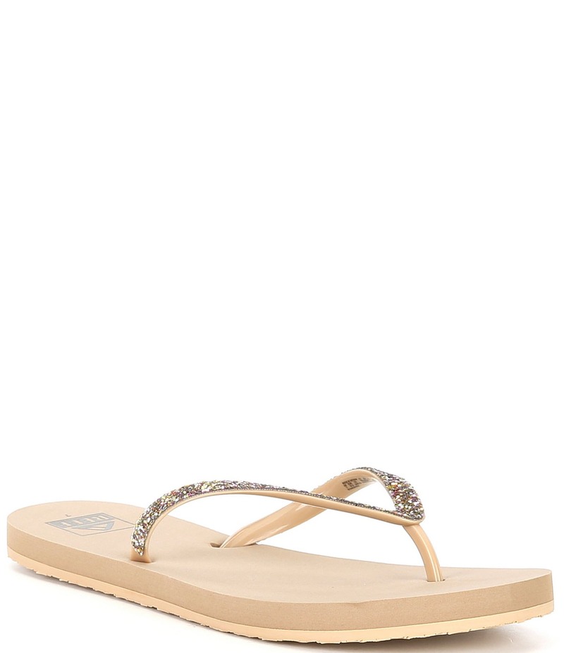 リーフ レディース シューズ サンダル Reef Women's Stargazer Glitter Thong Flip Flops Black ブラック｜ReVida 店