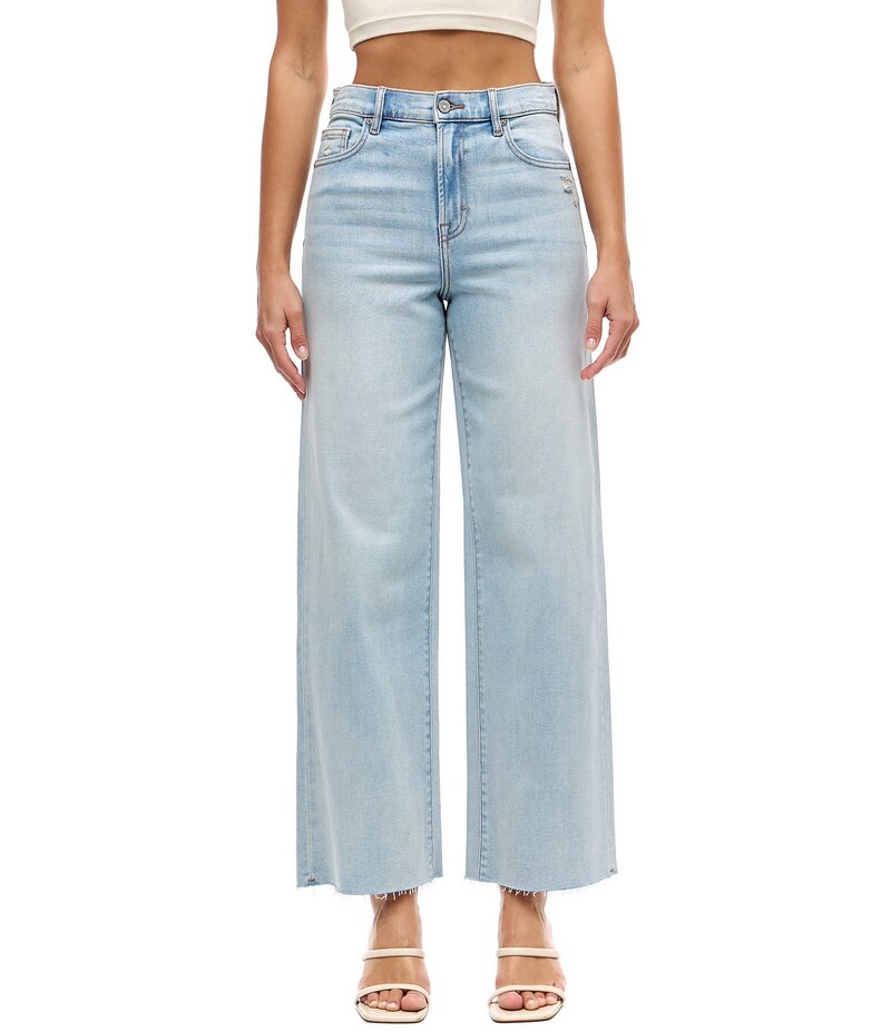 ヒドゥン ジーンズ レディース ボトムス デニムパンツ Hidden Jeans Logan High Rise Stretch Dad Jeans Light Wash|ReVida 店