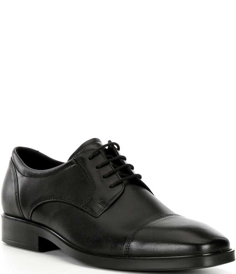 エコー メンズ シューズ ドレスシューズ オックスフォード キャップ ECCO Men's Metropole Milan Cap Toe Oxfords Black ブラック
