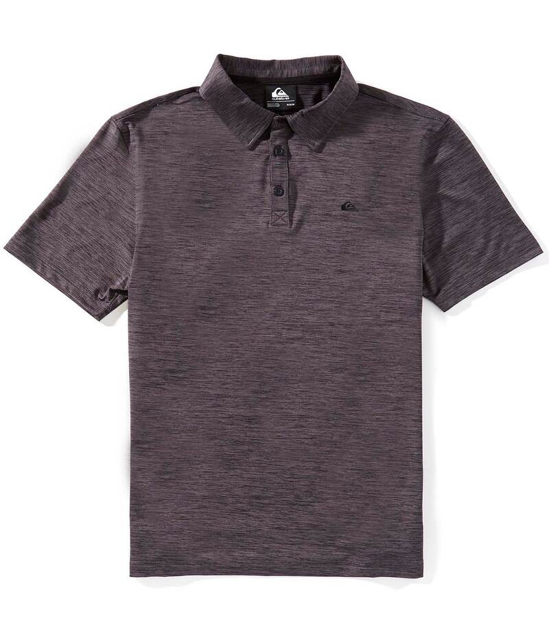 クイックシルバー メンズ トップス シャツ ポロシャツ Quiksilver Albatross Short Sleeve Polo Shirt Black ブラック