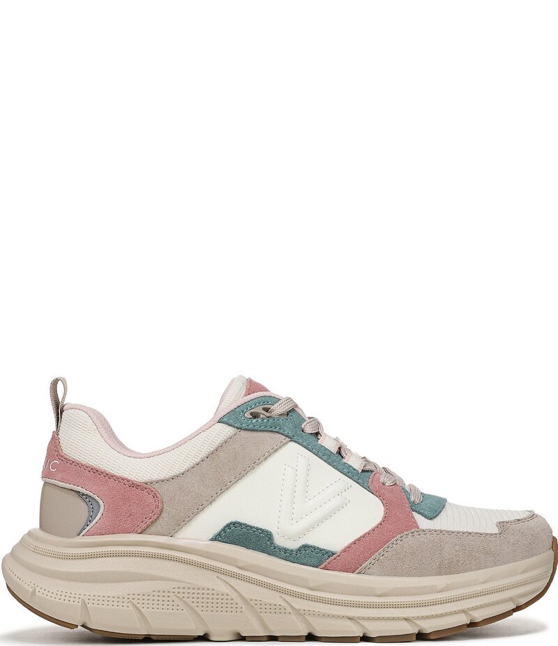 バイオニック レディース シューズ スニーカー カラーブロック Vionic Walk Max Skyline Colorblock Sneakers Cobblestone Multi マルチカラー