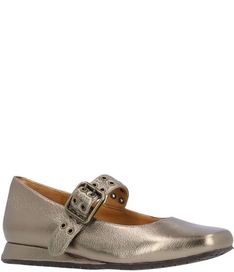 ラモールドピード レディース シューズ サンダル ミニ トール レザー L'Amour Des Pieds Tanzy Metallic Leather Mary Jane Mini Wedge Pumps Hematite メタリック
