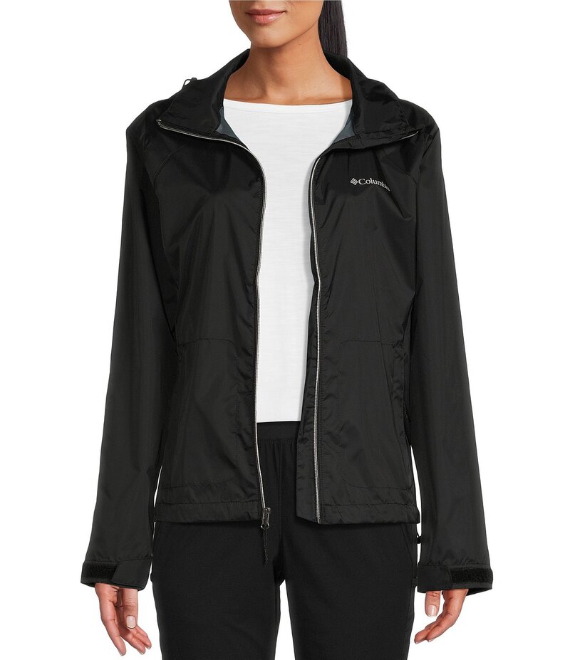 コロンビア レディース アウター コート ジャケット Columbia Switchback? IV Water Repellant Packable Jacket Black ブラック