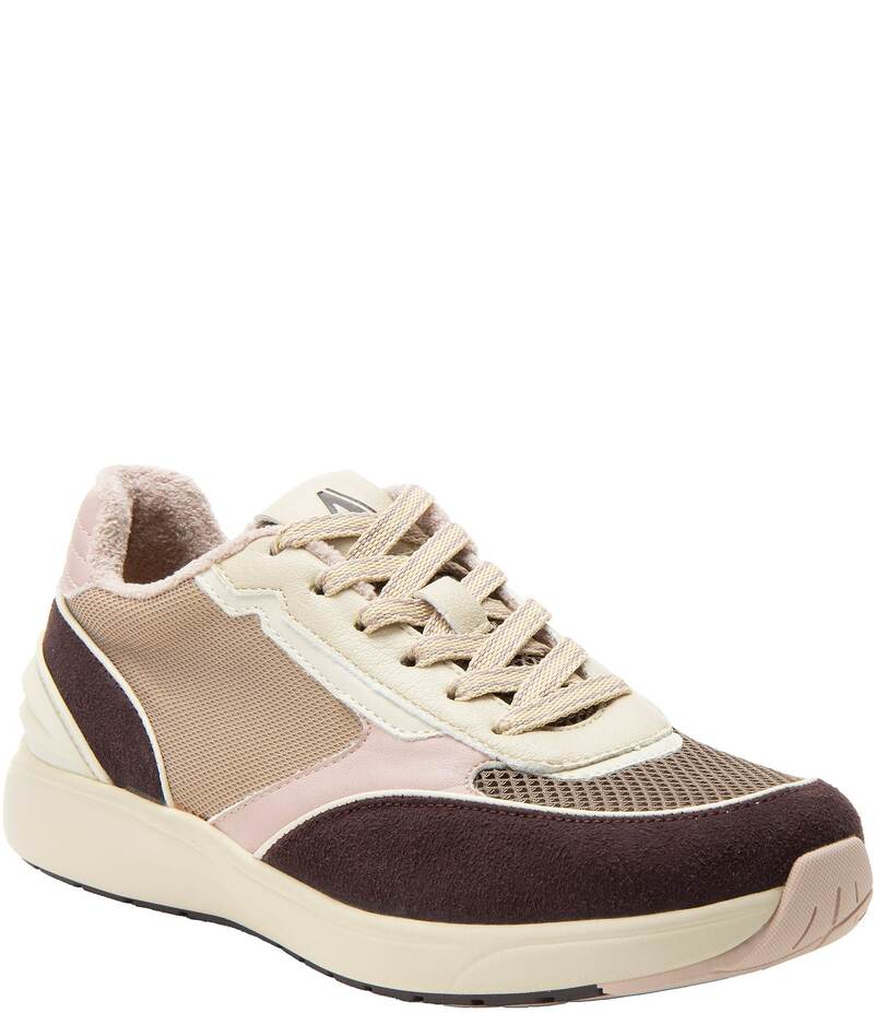 アレグリア レディース シューズ スニーカー メッシュ スエード Alegria Embyr Mesh and Suede Walking Sneakers Cherry Lacquer 27,820円