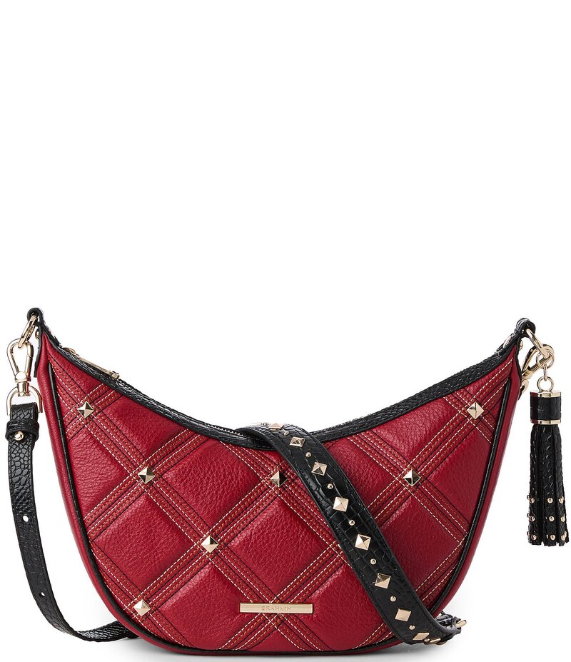 ブランミン レディース バッグ ショルダーバッグ BRAHMIN Camden Collection Red Percy Crossbody Bag Red レッド