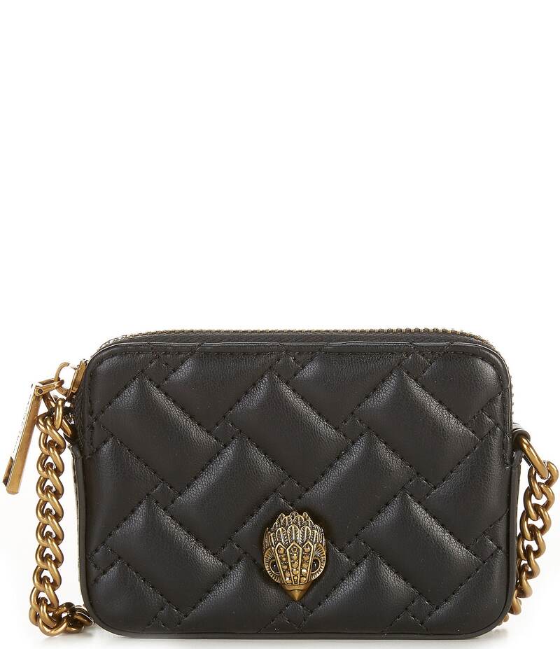 カートジェイガーロンドン レディース バッグ ショルダーバッグ Kurt Geiger London Micro Kensington Camera Crossbody Bag Black ブラック