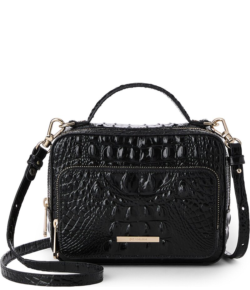ブランミン レディース バッグ ショルダーバッグ BRAHMIN Melbourne Collection Tori Satchel Bag Black ブラック