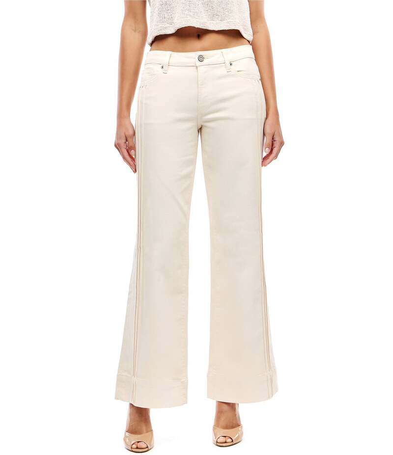 ヒドゥン ジーンズ レディース ボトムス デニムパンツ Hidden Jeans Happi Ecru Wash Jeans White ホワイト|ReVida 店