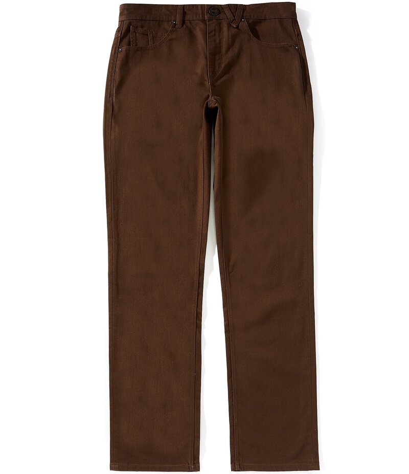 ボルコム メンズ ボトムス ジーンズズボン下 デニム Volcom Solver 5-Pocket Slub Jeans Cacao ズボン・パンツ-メンズファッション